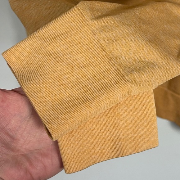 Lululemon Swiftly Tech Long Sleeve Mustard Yellow Gold Womens Size 6 Running Top - Picture 5 of 12